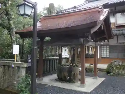 宇倍神社の手水舎