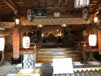 真山神社の本殿・本堂