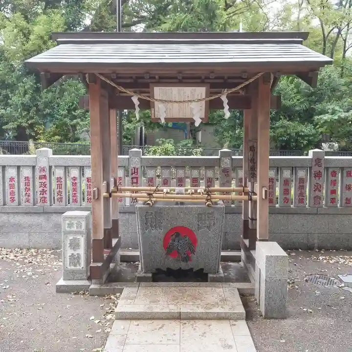 熊野神社の手水舎