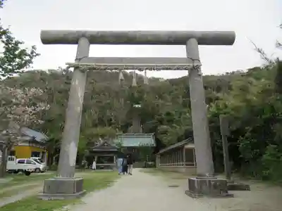 洲崎神社の鳥居