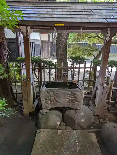 古地老稲荷神社の手水