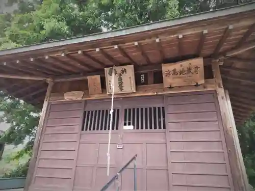 浮島地蔵尊の本殿・本堂