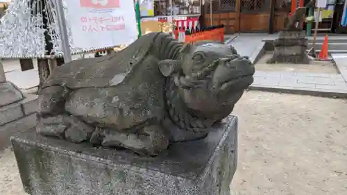 吉祥院天満宮の狛犬