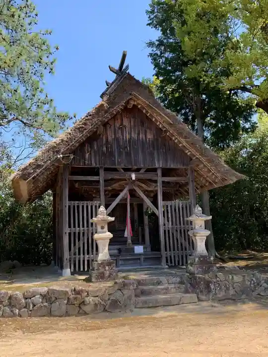 萩原大歳社の本殿・本堂