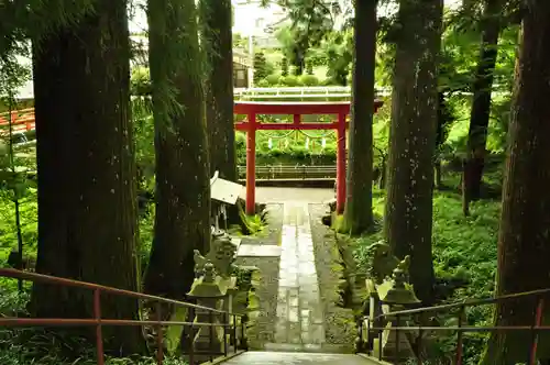 須山浅間神社の鳥居