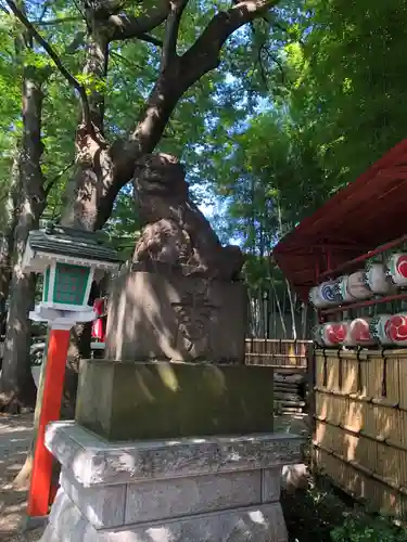 田無神社の狛犬