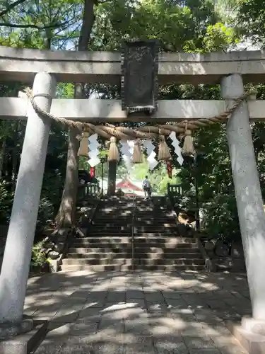 世田谷八幡宮の鳥居