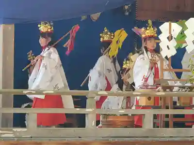 野木神社の神楽
