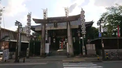 櫛田神社の鳥居