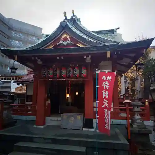 吉原神社の本殿・本堂