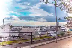 植田八幡神社の景色