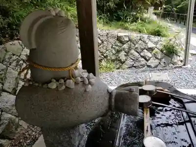 白兎神社の手水舎