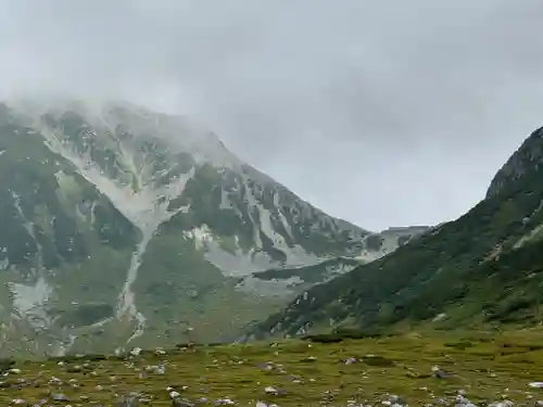 雄山神社峰本社の景色
