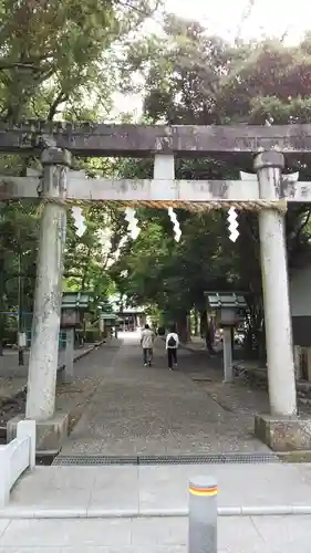 大井神社の鳥居