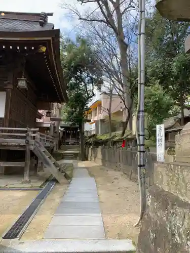 安積國造神社の本殿