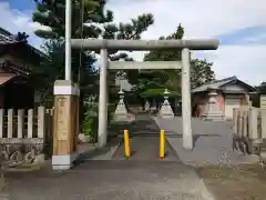 神明神社の鳥居