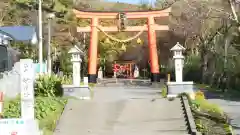 虻田神社の鳥居