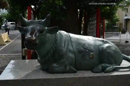 町田天満宮の像