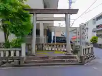 大山祗社(新生)の鳥居