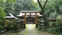 都々古別神社(馬場)の鳥居