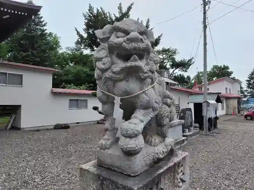 上湧別神社の狛犬