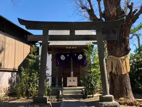 筑土八幡神社の鳥居