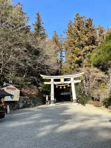 宝登山神社の鳥居