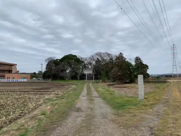 八幡神社の周辺