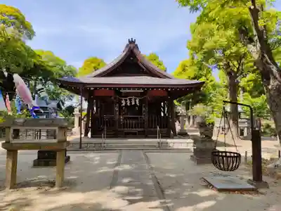 長良八劔社の本殿・本堂