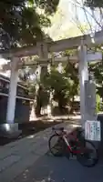 諏方神社の鳥居