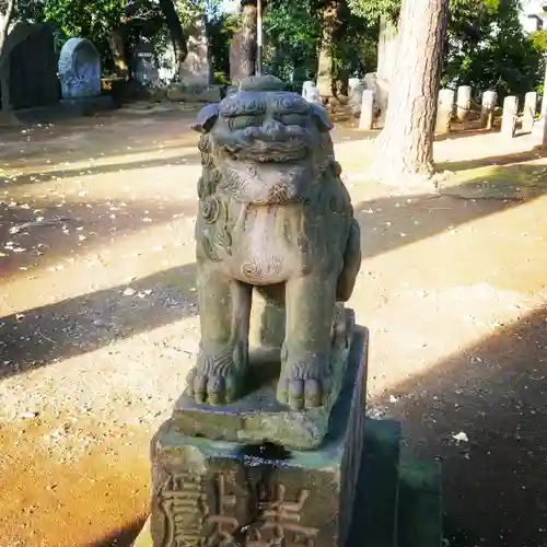 品川神社の狛犬