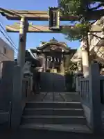 神楽坂若宮八幡神社の鳥居
