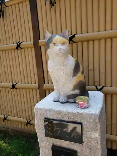 高円寺氷川神社の狛犬