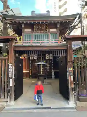 浪速寺の山門・神門
