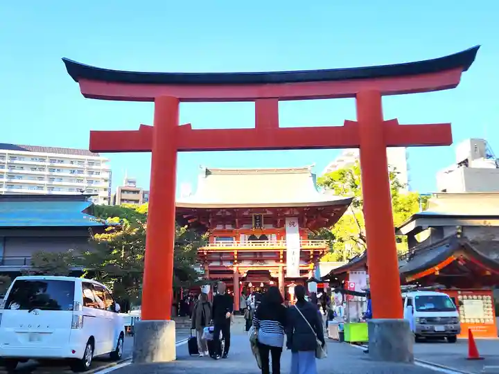 生田神社の鳥居