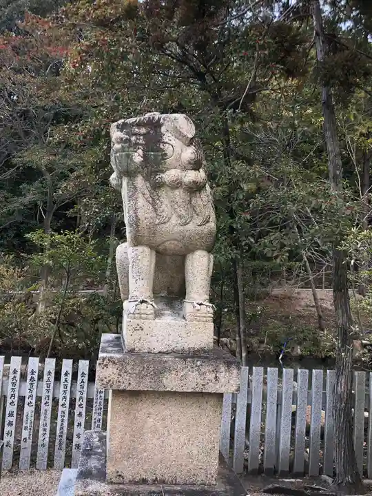 廣田神社の狛犬