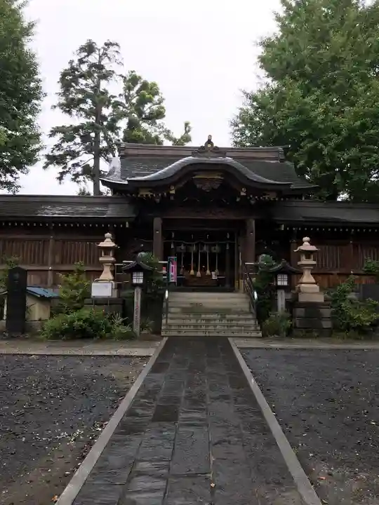 鳩ヶ谷氷川神社の本殿・本堂