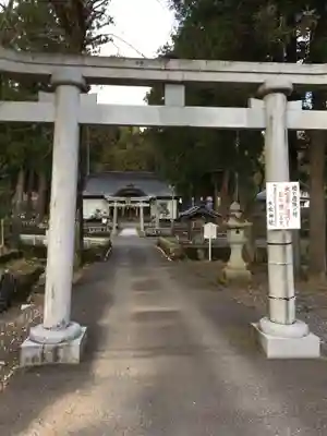 大虫神社の鳥居