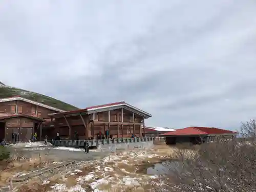 白山比咩神社　奥宮の景色