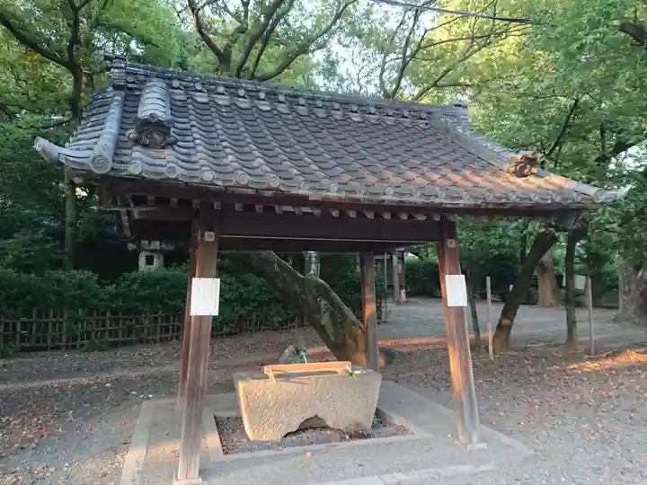 成岩神社の手水舎