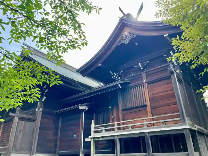 大棚・中川杉山神社(神奈川県)