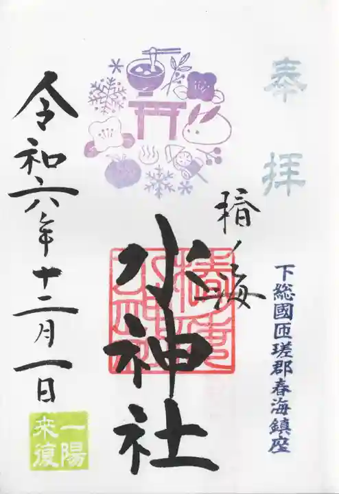 椿ノ海 水神社(千葉県)