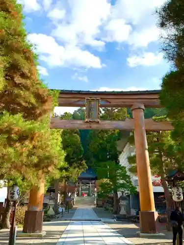 櫻山八幡宮の鳥居