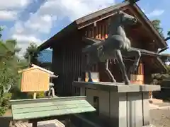 御井神社の狛犬