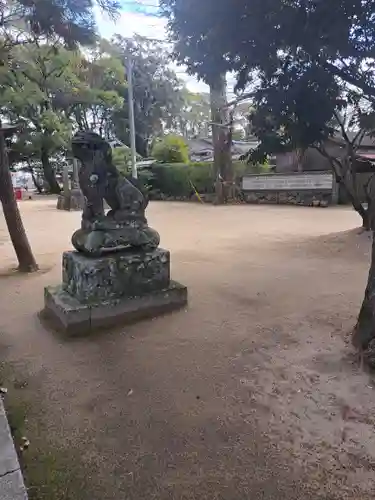 御勢大霊石神社 の狛犬