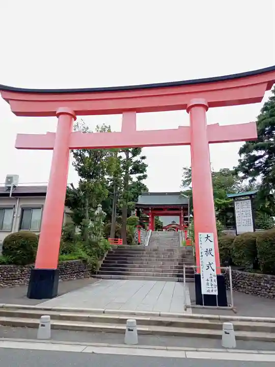 東伏見稲荷神社の鳥居