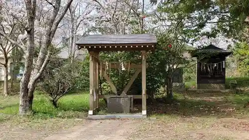 鹿嶋吉田神社の手水舎