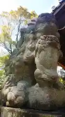 川曲神社の狛犬