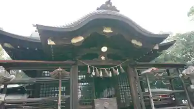 阿部神社の本殿・本堂