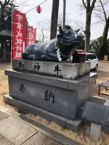 大生郷天満宮の狛犬